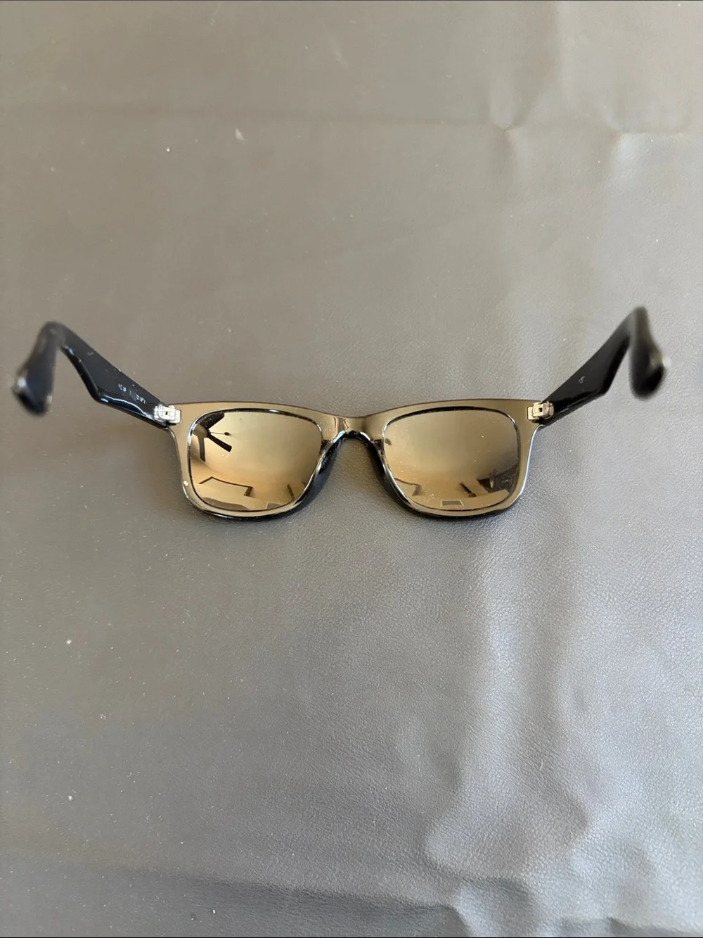 Foster Grant Black Wayfarer-Style Sunglasses Unisex